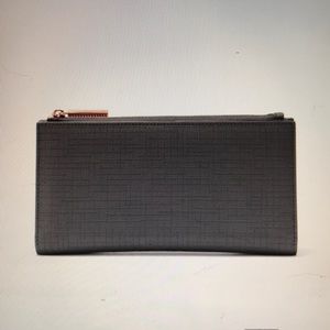 DAGNE DOVER Slim Wallet in Graphite
